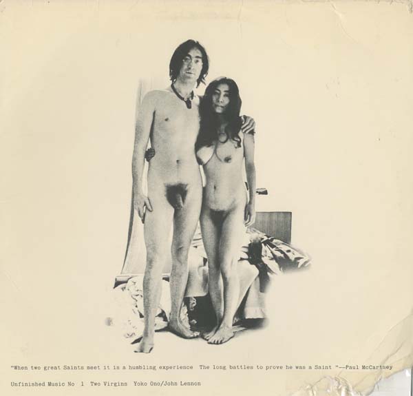 Albumcover John Lennon und Yoko Ono (Plastic Ono Band) - Unfinshed Music - Two Virgins         
